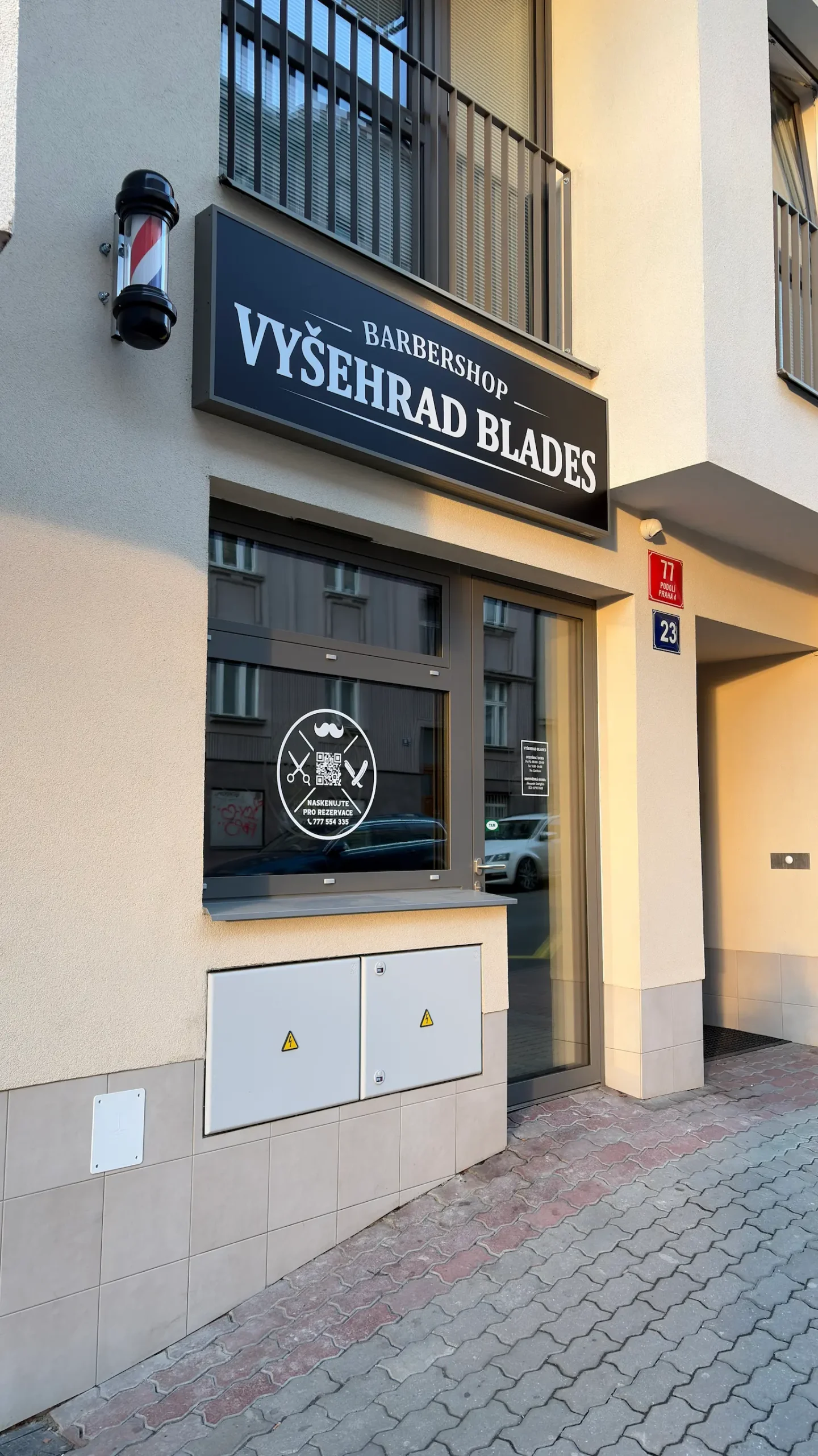 Vyšehrad Blades Barber